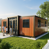 Maison modulaire préfabriquée Villas de 2 à 4 chambres |   Villa mobile de luxe en conteneur de 20 pieds et maison modulaire en conteneur de 20 pieds