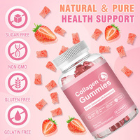 Gummies de collagène naturel et vitamines de mousse de mer sans gluten pour adultes – 2 gummies par jour – Favorise la santé de la peau et du système immunitaire – Meilleures ventes