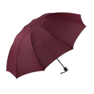 Sombrilla de Viaje Plegable de 3 Pliegues con 10 Varillas, de Acero con Revestimiento Negro, Resistente al Viento y a los Rayos UV, Protección Solar, 60 cm, Venta al Por Mayor Personalizada - Product Image 2