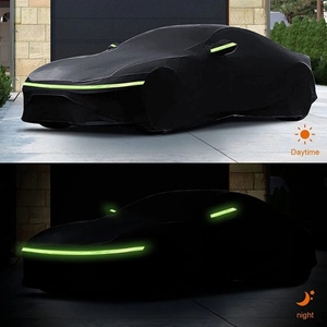 Telo Copriauto Impermeabile per Porsche 911, Copertura Completa per Tutte le Stagioni con Cerniera sulla Porta per Protezione <span class=keywords><strong>da</strong></span> Neve, Pioggia, Polvere e <span class=keywords><strong>Grandine</strong></span> - Product Image 5