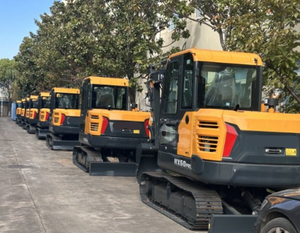 Nouvelle mini-excavatrice sur chenilles coréenne HX60 <span class=keywords><strong>PRO</strong></span> 6 tonnes, durable pour applications municipales/de jardin, avec cisaille à arbres, pièces en promotion - Product Image 6