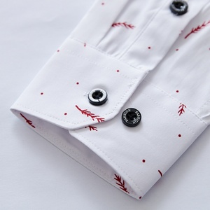 Custom Men's <b>Shirts</b> Formal Office Dress <b>Shirts</b> for Men Cotton Polyester Casual Stand-up Collar Long Sleeve <b>Shirt</b> - Product Image 6