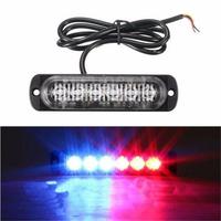 Feux latéraux de signalisation de freinage à LED 12V 24V 6 LED pour voiture, bus, camion, remorque, camion, clignotant latéral pour bus, camion, caravane