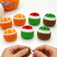 Ballon Hacky Sack en crochet fait main, tricoté, rayé arc-en-ciel, ballon de jonglage et de frappe, jouet sensoriel silencieux, en gros