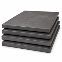 Plaque d'acier au carbone à épaisseur moyenne laminée à chaud ASTM A36 SS400 Q235 Q345, taille personnalisée pour les machines de construction