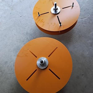 Accessoires pour machine à masques plats : Baffle en bakélite, Orange, 1 pièce standard, Roue de guidage conique en nylon KN95, Fabrication de masques en PU - Product Image 4
