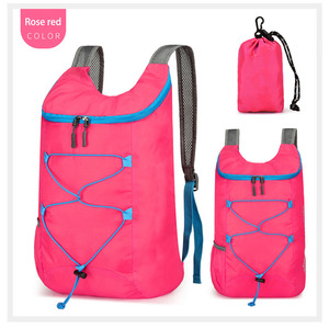 Biểu Tượng Tùy Chỉnh Có Thể Gập Lại Túi Không Thấm Nước Lớn Ngoài Trời Unisex Đầy Màu Sắc Mở Rộng Gấp Túi Du Lịch Thể Thao Trường Ba Lô Cho Đi Bộ Đường Dài - Product Image 2