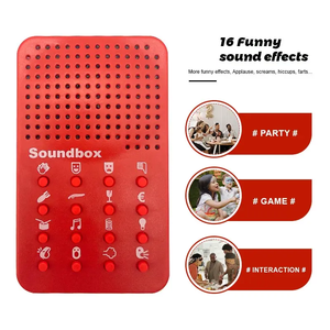 Machine à son enregistrable à 16 boutons, appareil portable à effets sonores électroniques, boîte à son personnalisée en plastique - Product Image 4