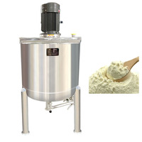 Cuve de mélange chauffée sous vide pour la production de poudre d'avoine instantanée, de poudre de maïs et de céréales pour le petit-déjeuner