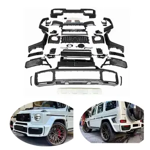PP Plastic G Wagon W464 B Style Front Rear Bumper Body Kit For Mercedes Benz G Class Accessories Auto Parts G500 G55 G63 Amg