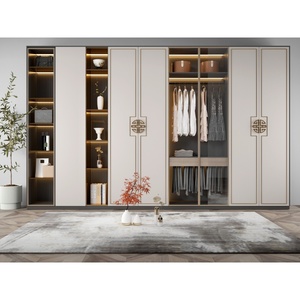 Muebles <span class=keywords><strong>de</strong></span> <span class=keywords><strong>Cocina</strong></span> Modernos Personalizados con Paneles <span class=keywords><strong>de</strong></span> Aglomerado Diseñados a Medida y Fáciles <span class=keywords><strong>de</strong></span> Limpiar - Product Image 1