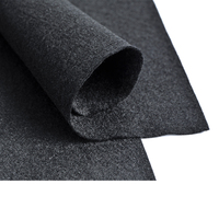 Fieltro de fibra de carbono activado tejido para sellado industrial y exterior Material duradero