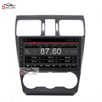 Coche Android de 9 pulgadas para REPRODUCTOR DE DVD con navegación GPS integrada para Subaru Forester XV WRX 2013-2017 Multimedia y función DSP