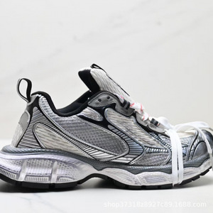 Zapatillas deportivas casuales de plataforma de nueva generación 2026 de la marca de diseñador de alta gama BALEN, modelo Dad Shoes en blanco y negro. - Product Image 6