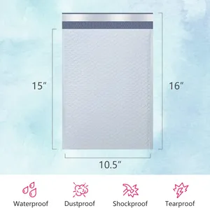 Gdcx bong bóng bưu phẩm trắng bong bóng bưu phẩm phong bì bao bì bong bóng Poly bưu phẩm phong bì - Product Image 5