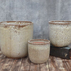 Macetas <span class=keywords><strong>de</strong></span> Cerámica Redondas Grandes y Modernas para Jardín y Hogar, Macetas <span class=keywords><strong>de</strong></span> Cerámica al <span class=keywords><strong>por</strong></span> <span class=keywords><strong>Mayor</strong></span> para Suculentas <span class=keywords><strong>de</strong></span> Interior - Product Image 6