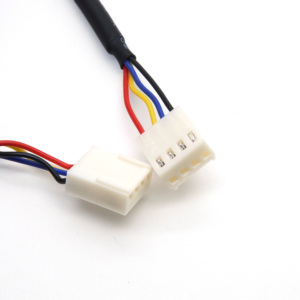 كابل سلكي متعدد الألوان معزول ومضفر من نوع OEM 2510 بموصلات ذكر وأنثى 4Pin بمسافة 2.54 مم، مناسب لوحدات الطاقة الخاصة بإضاءة LED. - Product Image 5