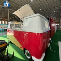 Remorque de restauration mobile de luxe populaire avec cuisine complète à vendre sur les marchés des États-Unis, de l'Europe et d'Australie