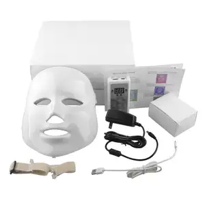 2023 Portable Pdt Led Light Therapy Machine Avec 7 Couleurs Led Masque
