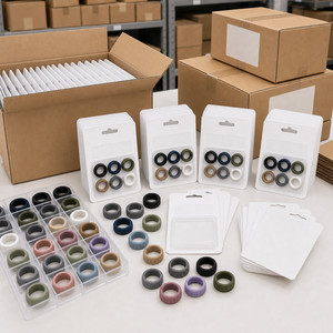 Coque de protection en silicone pour Oura Ring 5/4 Galaxy Ring RingConn Ultrahuman, vente en gros et au détail, présentoir, pack, lot en vrac - Product Image 1