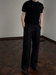 Pantalones de Vestir de Lino de Alta Gama, Corte en A, Pliegues 3D, Costuras Internas Completamente Acabadas, Estilo Premium de Lujo - Product Image 2