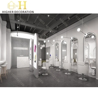 Conception d'intérieur de salon de manucure et de beauté tout-en-un avec production complète de mobilier de magasin, aménagement personnalisé, service clé en main pour spa et salon