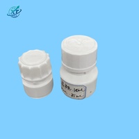 Bouteille en plastique PP anti-humidité avec couvercle CRC et bouchon PE, récipient déshydratant à vis, sérigraphie, pour médicaments liquides, MOQ 50 pièces