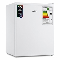 Kulkas Mini NEX CR52 50L Hemat Energi E2.0, Kulkas Kompak Rendah Kebisingan, Garansi Motor 10 Tahun untuk Hotel dan Kantor