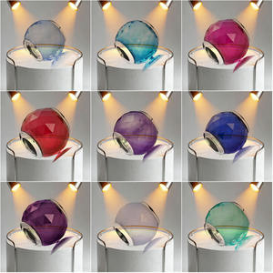 <span class=keywords><strong>Abalorios</strong></span> de Plata S925 Compatibles con Pulseras <span class=keywords><strong>Pandora</strong></span> |   Cuentas Redondas de Cristal Tallado Brillante con Forma de Corazón Envuelto en Amor para Mujer, para Hacer Joyería DIY - Product Image 3