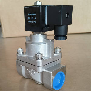 פופולרי 220vac שסתומים דלק מותאם אישית בלחץ גבוה סולנואיד שסתום yuyao עגול כוכבים נירוסטה דרך 2/2 דרך ningbo פנאומטי - Product Image 1