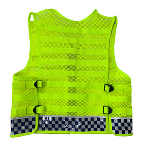 Gilet tactique réfléchissant léger et respirant pour patrouille <span class=keywords><strong>de</strong></span> sécurité et service <span class=keywords><strong>de</strong></span> <span class=keywords><strong>circulation</strong></span> - Product Image 2