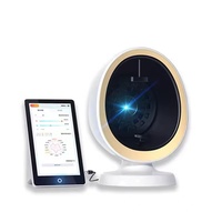 Analizador Facial de Piel con IA de Escritorio, Lente HD de 30MP, Imagen de 8 Espectros, Detección de 17 Indicadores de Piel, Almacenamiento en la Nube de Big Data