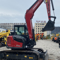 Bon prix, excavatrice Yanmar SV100 d'occasion, originale du Japon, de haute qualité, mini-excavatrice sur chenilles d'occasion à vendre