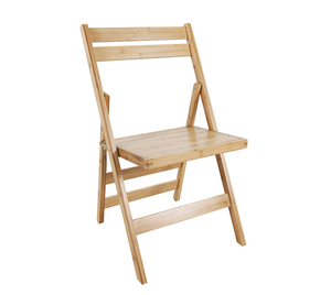 Meubles d'extérieur Meilleure qualité <span class=keywords><strong>Chaise</strong></span> de salle à manger pliable en bois traditionnelle <span class=keywords><strong>sans</strong></span> accoudoirs pour cour et hôpital - Product Image 1