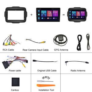Autorradio Android Podofo de 9 Pulgadas para Jeep <span class=keywords><strong>Renegade</strong></span> 2016-2020 con Carplay Inalámbrico, Android Auto, HIFI, WIFI y GPS - Product Image 6