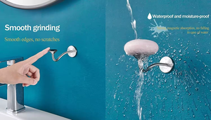 A parete a <span class=keywords><strong>ventosa</strong></span> design galleggiante per bagno <span class=keywords><strong>portasapone</strong></span> magnetico <span class=keywords><strong>portasapone</strong></span> per <span class=keywords><strong>doccia</strong></span> a parete - Product Image 6