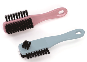 Soft Bristle Eco-Friendly Plastic Laundry <b>Brush</b> Shoe Stain Remover Nylon <b>Brushes</b> for Fabric Clothes Carpet & Floor Cleaning - Product Image 2