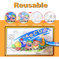 Livre magique de dessin à l'eau pour enfant, livre de coloriage pour enfant, livre de gribouillage d'animaux de ferme