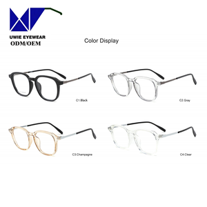 <span class=keywords><strong>Gafas</strong></span> de Lectura con Montura Redonda Completa, Diseño Clásico, Anti Luz Azul, Lentes Rojas Cómodas, Talla 56-17-148 - Product Image 6