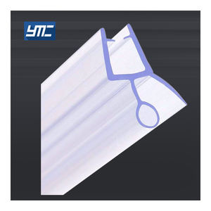 YMC personnalisé qualité 6mm respectueux <span class=keywords><strong>de</strong></span> l'environnement en PVC souple couleur transparente moderne salle <span class=keywords><strong>de</strong></span> bain utiliser <span class=keywords><strong>douche</strong></span> <span class=keywords><strong>porte</strong></span> <span class=keywords><strong>joint</strong></span> inférieur - Product Image 2