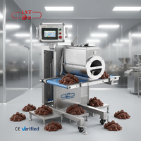 Machine à chocolat LST, machine à déposer le chocolat, ligne de production de chocolat pour les biscuits aux cacahuètes