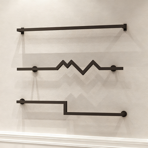 MR28 appendiabiti appesi a parete espositore per <span class=keywords><strong>abbigliamento</strong></span> vendita diretta in fabbrica adatto per negozi di <span class=keywords><strong>abbigliamento</strong></span> alla moda portasciugamani - Product Image 5