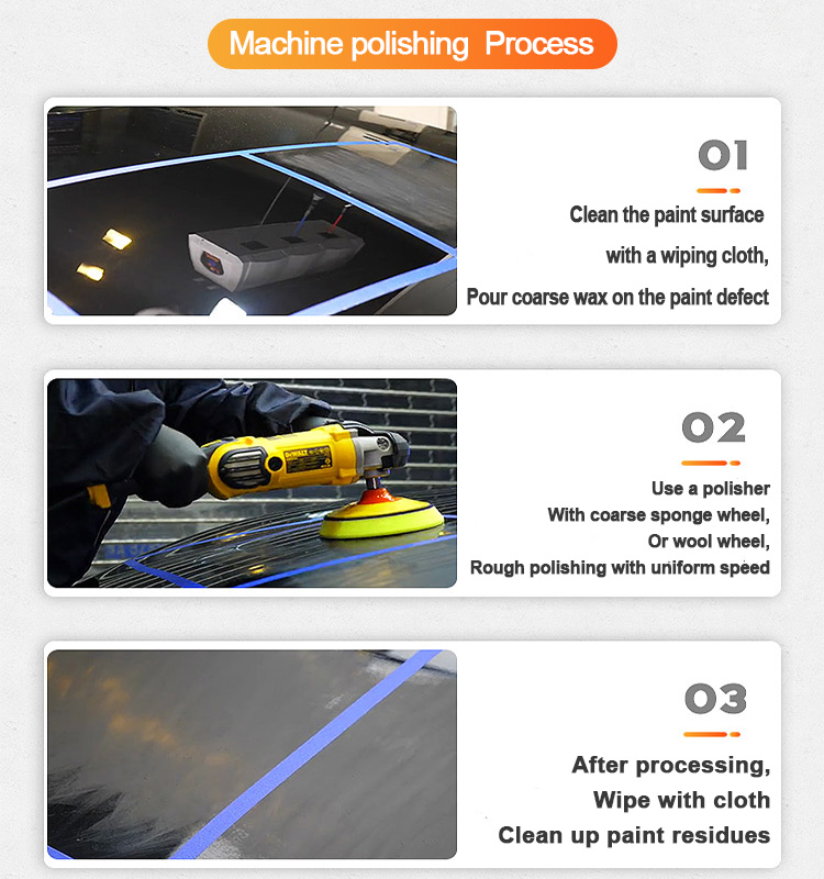 Free Samples Of Car Polishing Compound For Testing 120ml Bottle Package