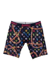 Calzoncillos Boxer Personalizados para Hombre con Estampado Geométrico, Cintura Media, Elásticos, Transpirables, Casuales - Product Image 2