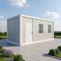 Casas Prefabricadas Estilo Rústico CEYU con Baños Completos, Diseño de Paquete Plano para Uso en Centros Comerciales, Hoteles y Oficinas