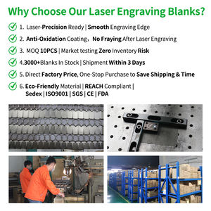 Sous-verres en <span class=keywords><strong>ardoise</strong></span> durables, noirs, résistants aux rayures, avec 4 pieds en caoutchouc, gravure au laser, sous-verre en <span class=keywords><strong>ardoise</strong></span> vierge - Product Image 6