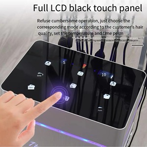 Intelligente in alluminio LED Touch Screen digitale per capelli <span class=keywords><strong>Perm</strong></span> controllo temporaneo portatile in piedi salone di bellezza salone di fabbrica - Product Image 3