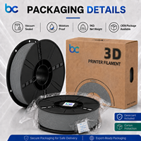 Becreative Hochwertiges PETG 3D-Druckfilament 1,75mm 1kg Spule Dimensionsgenauigkeit 0,02mm FDM Geruchsarm Glatter Druck