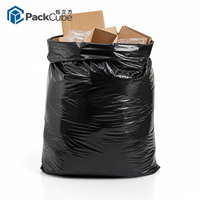 Sac en plastique souple imprimé en sérigraphie, résistant à l'humidité, écologique, en HDPE, pour l'expédition de produits électroniques, auto-adhésif