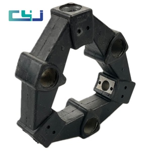 Conector Adhesivo 4A, Acoplamiento de Goma para Bomba de Excavadora, Compresor de Aire, Componentes de Ingeniería Mecánica para Excavadoras - Product Image 5